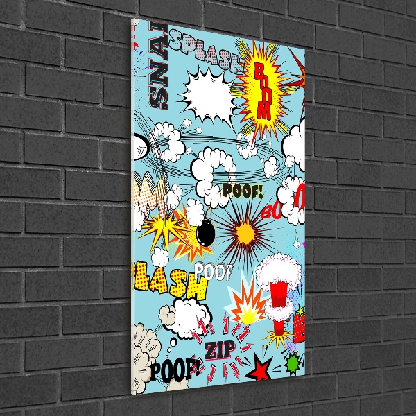 Akrilüveg fotó Képregény