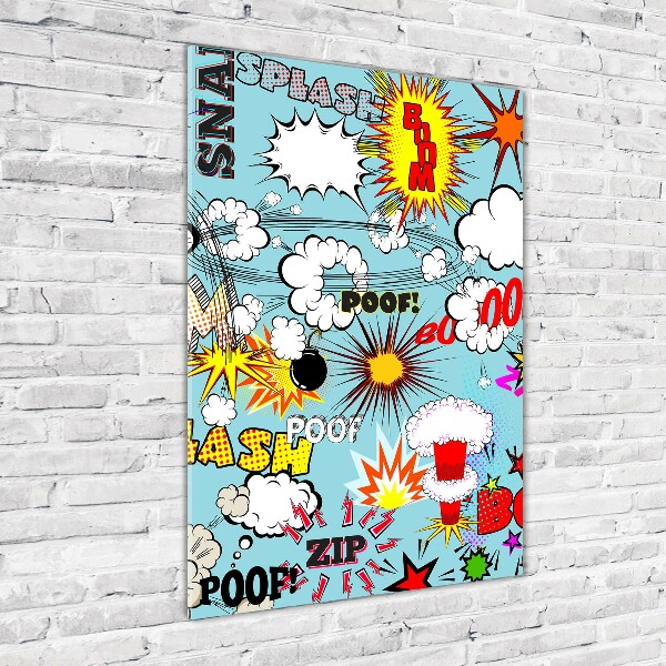 Akrilüveg fotó Képregény