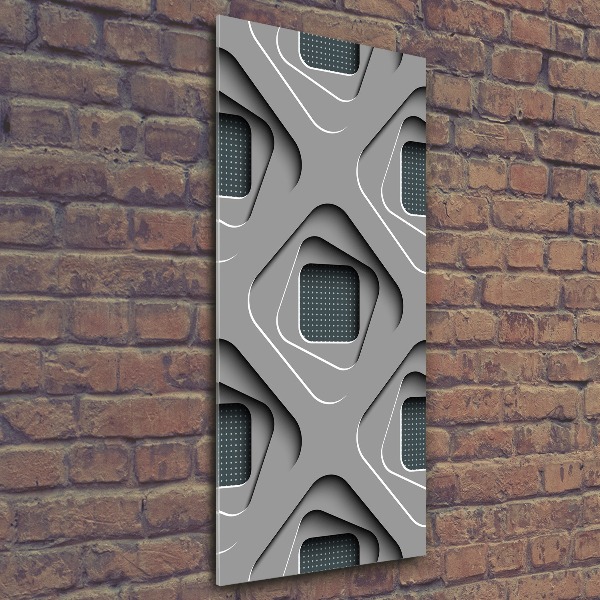 Akrilkép 3d absztrakció