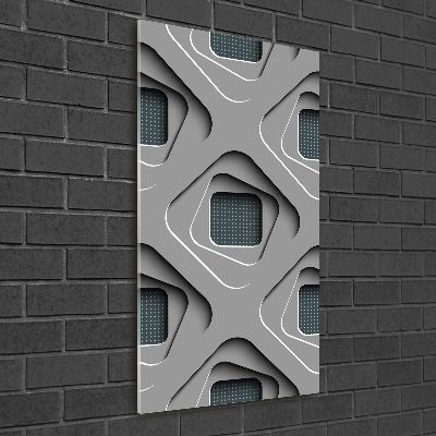 Akrilkép 3d absztrakció