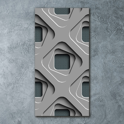 Akrilkép 3d absztrakció