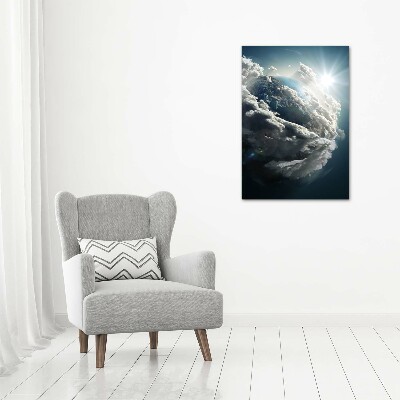 Akrilüveg fotó Föld bolygó