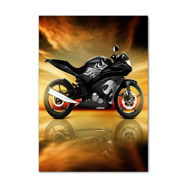Akrilüveg fotó Motorbicikli