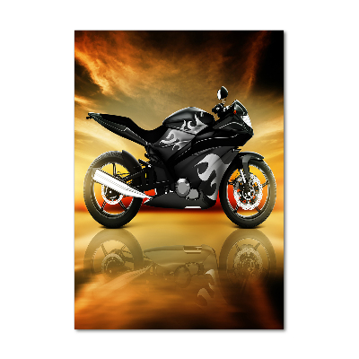 Akrilüveg fotó Motorbicikli