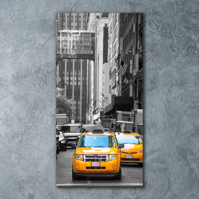 Akrilüveg fotó New york taxi