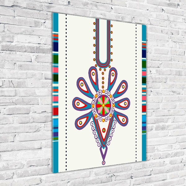 Akrilkép Lengyel népi motívum