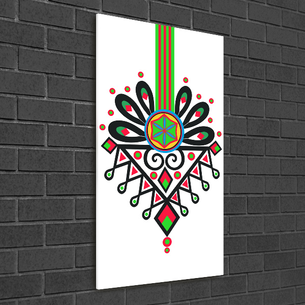 Akrilkép Lengyel népi motívum