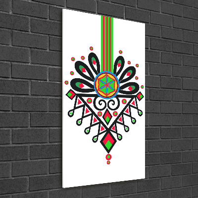 Akrilkép Lengyel népi motívum