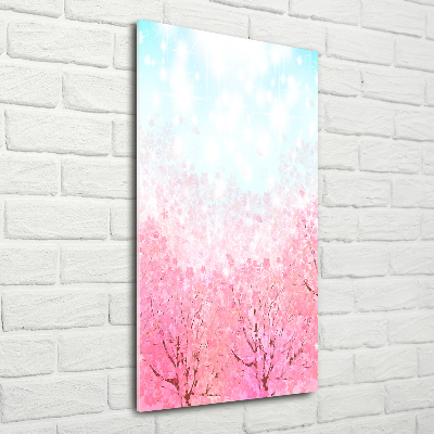 Akrilkép Cseresznye virágok