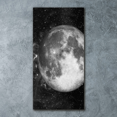 Akrilüveg fotó Hold