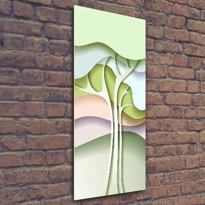 Akrilkép Absztrakt fa