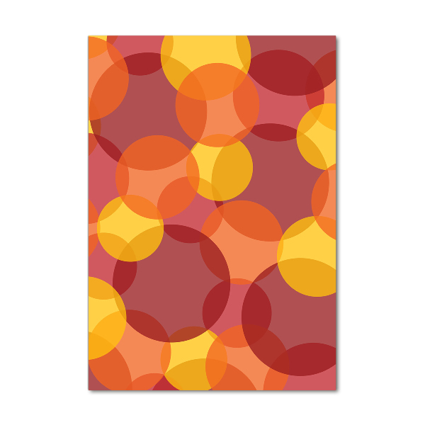 Akrilkép Színes körök