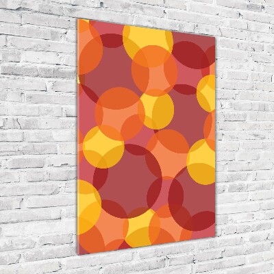 Akrilkép Színes körök