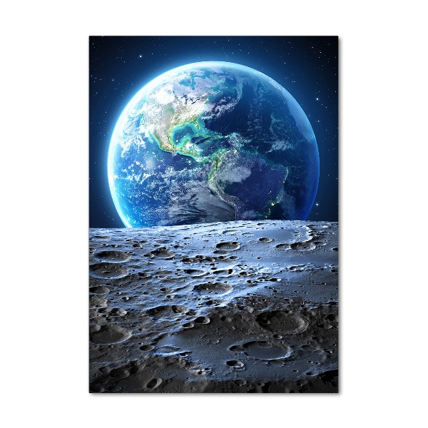 Akrilüveg fotó Föld bolygó