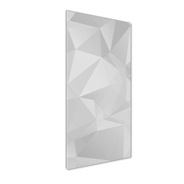 Akrilkép Absztrakció háromszögek