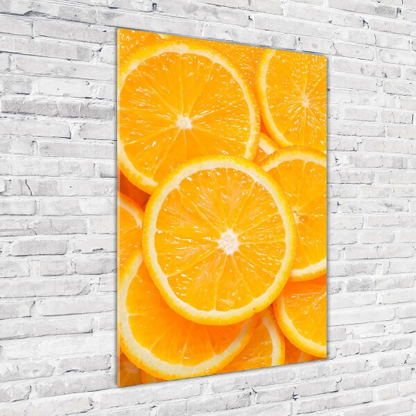 Akril üveg kép Narancs szeletek