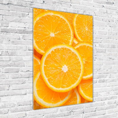 Akril üveg kép Narancs szeletek