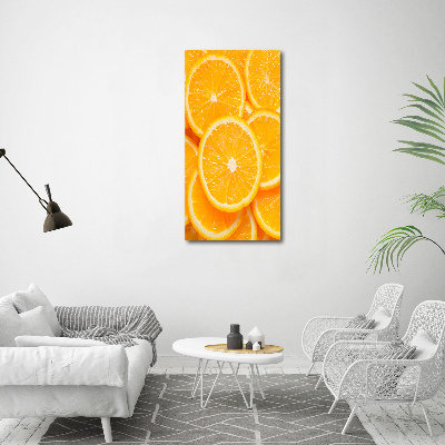 Akril üveg kép Narancs szeletek