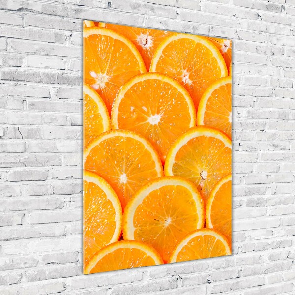 Akril üveg kép Narancs szeletek