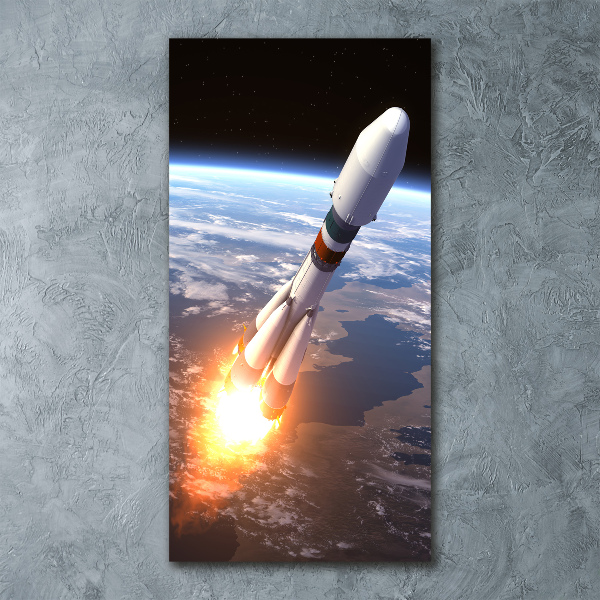 Akrilüveg fotó A helyet rakéta