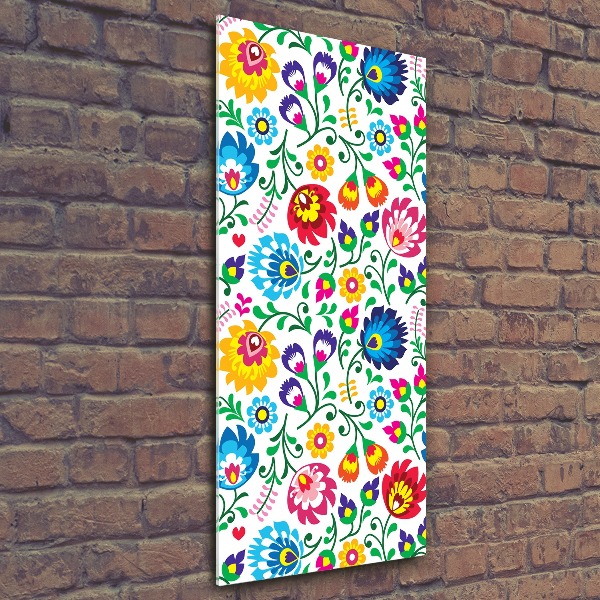 Akril üveg kép Etnikai motívum