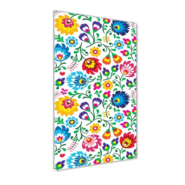 Akril üveg kép Etnikai motívum