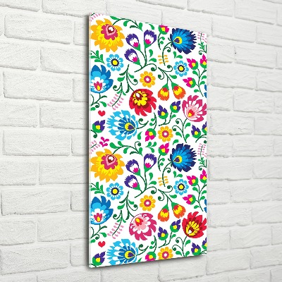 Akril üveg kép Etnikai motívum