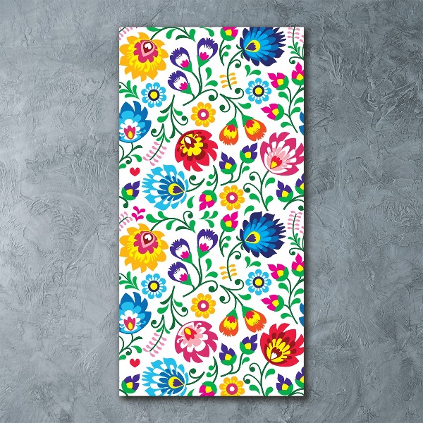 Akril üveg kép Etnikai motívum