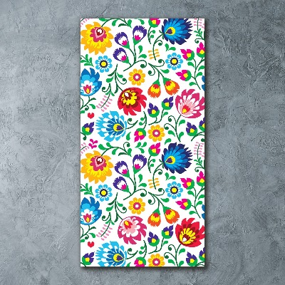 Akril üveg kép Etnikai motívum