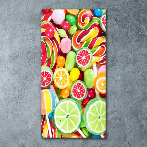 Akril üveg kép Színes cukorka
