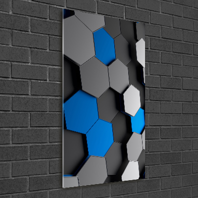 Akrilkép 3d absztrakció