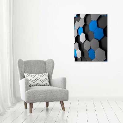 Akrilkép 3d absztrakció