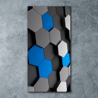 Akrilkép 3d absztrakció