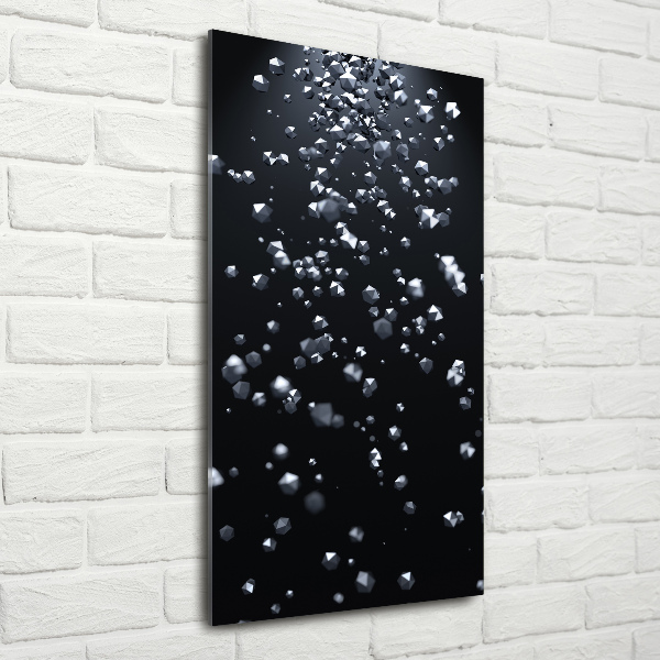 Akrilkép 3d absztrakció