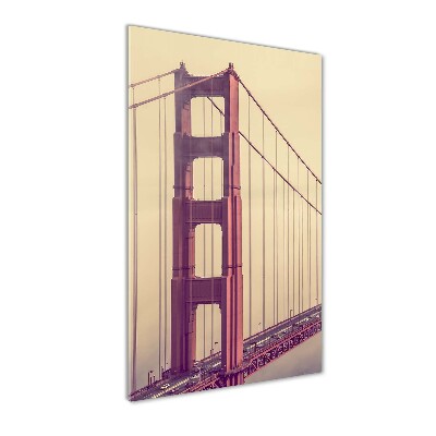 Akrilüveg fotó Bridge san francisco
