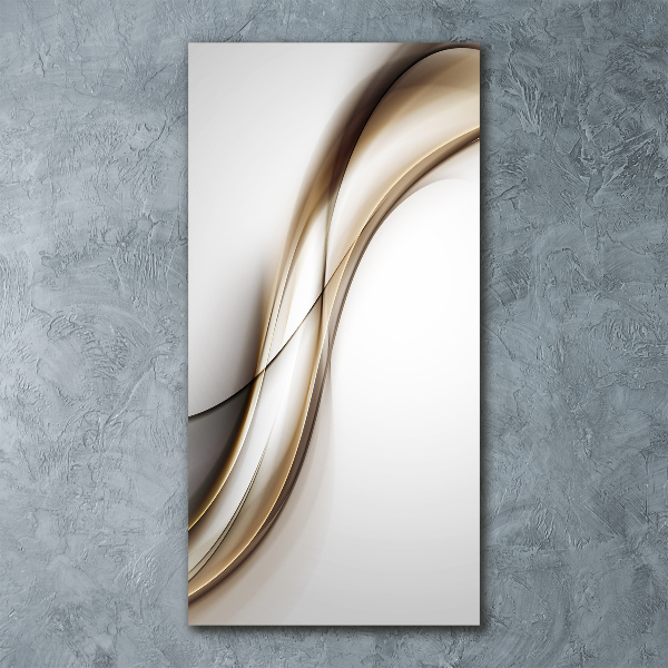 Akrilkép Barna hullám