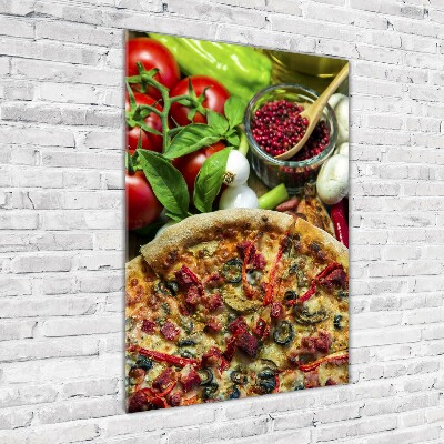 Akril üveg kép Pizza