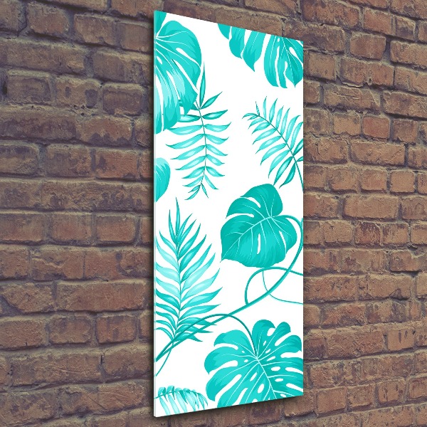 Akril üveg kép Trópusi levelek