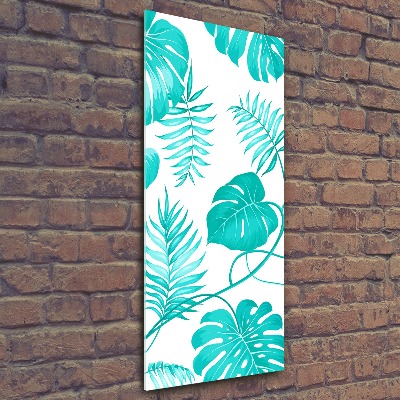 Akril üveg kép Trópusi levelek