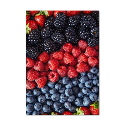 Akril üveg kép Erdei gyümölcsök