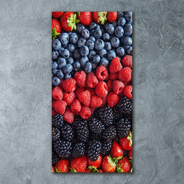 Akril üveg kép Erdei gyümölcsök