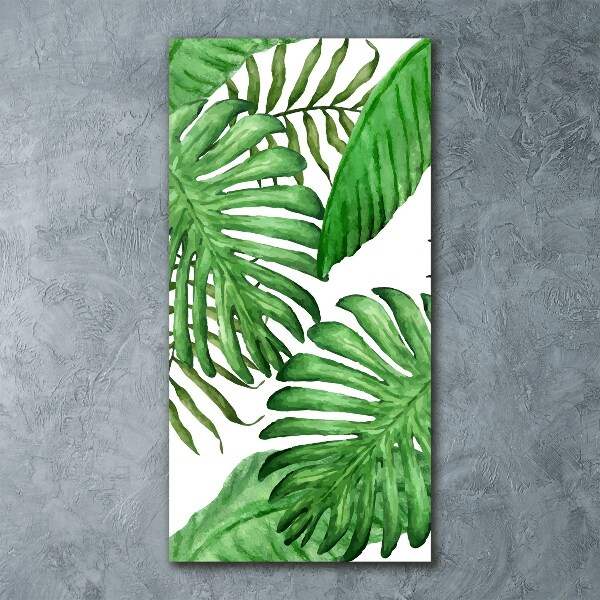 Akril üveg kép Trópusi levelek