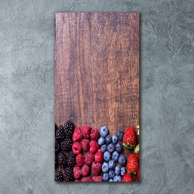 Akril üveg kép Erdei gyümölcsök