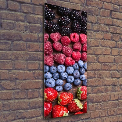 Akril üveg kép Erdei gyümölcsök