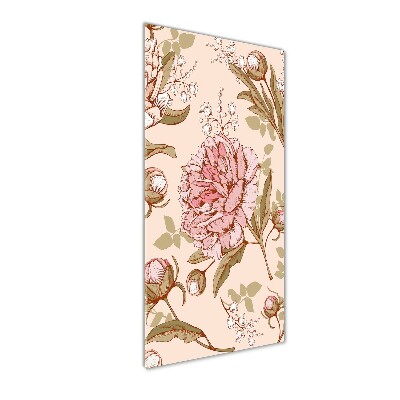 Akril üveg kép Peonies