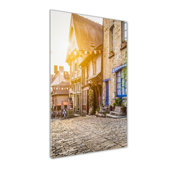 Akrilüveg fotó Hangulatos utcában