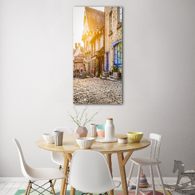 Akrilüveg fotó Hangulatos utcában