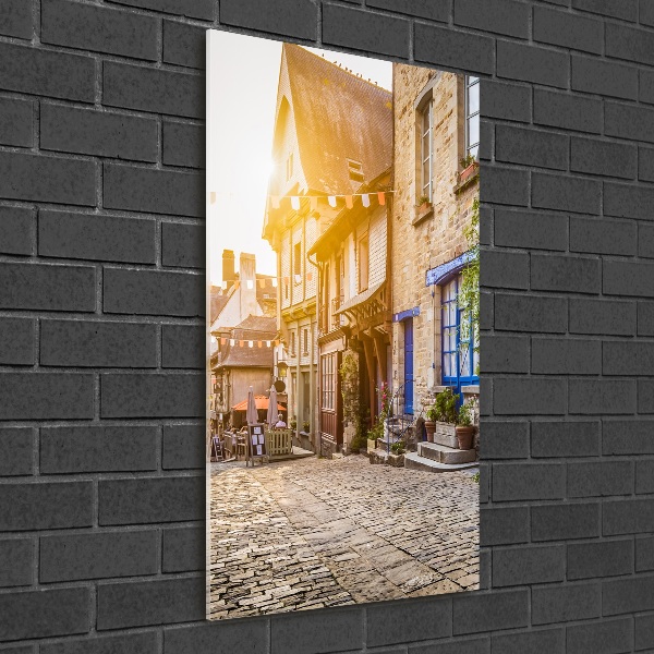 Akrilüveg fotó Hangulatos utcában