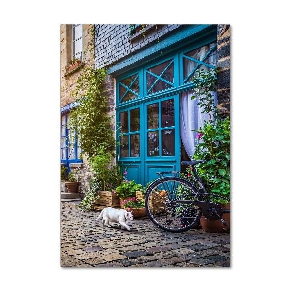 Akrilüveg fotó Hangulatos utcában