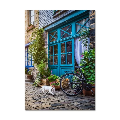 Akrilüveg fotó Hangulatos utcában